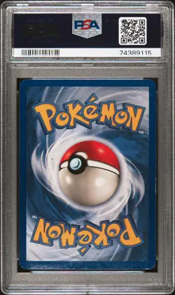 1999 Pokemon Game 7/102 Hitmonchan Holo Rare Base Set Unlimited PSA 3 VG - Image 2