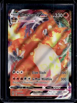 2020 Pokemon SWSH Darkness Ablaze Charizard VMAX #020/189 - Image 1
