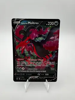 Pokemon TCG Galarian Moltres V 97/198 Chilling Reign NM - Image 1