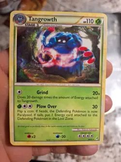 Tangrowth 34/95 Holo Rare Call of Legends Pokemon Card 2011 Near Mint - Image 1