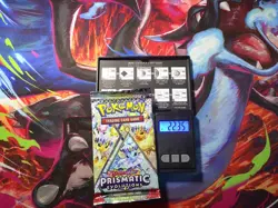 VERY HEAVY! GOD PACKUUU 22.35g Prismatic Evolutions Pokemon TCG Booster (SEALED) - Image 1
