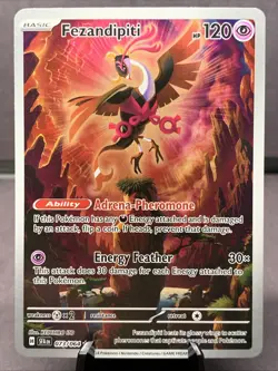 Pokemon TCG Fezandipiti Illustration Rare SV: Shrouded Fable 073/064 Full Art NM - Image 1