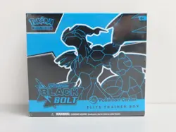 2025 Pokemon Black Bolt Pokemon Center Factory Sealed ETB Elite Trainer Box - Image 1