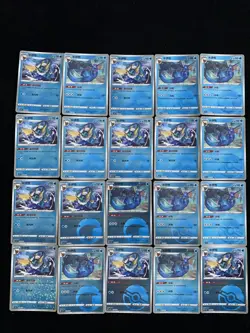 2025 Pokemon TCG S-Chinese Gem Pack Vol.2 Vaporeon Ball Holo Lot*20 BL25 - Image 2