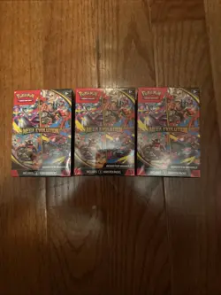 Pokemon Mega Evolution Booster Bundle Box New Sealed Lot of 3 - Image 1