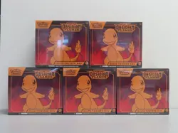 (5) Lot 2023 Pokemon Scarlet Violet Obsidian Flames Sealed ETB Elite Trainer Box - Image 1