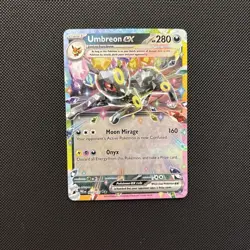 Pokemon TCG Umbreon EX 060/131 Double Rare Holo Card NM - Image 1