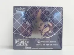 2023 Pokemon Paldean Fates Pokemon Center Factory Sealed ETB Elite Trainer Box - Image 1