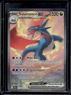 2025 Pokemon SV Journey Together JTG EN Salamence ex #187/159 - Image 1