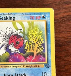 Seaking 46/64 1st Edition Jungle Uncommon Pokemon Card - Image 3