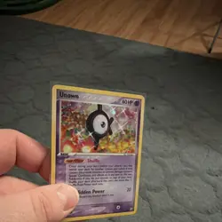 Pokemon TCG Unown EX Unseen Forces Holo Rare 14/28 2005 60 HP - Image 2