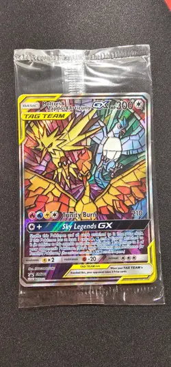 Moltres Zapdos Articuno GX SM210 Pokemon Sun Moon Black Star Promo English NM - Image 1