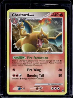 2009 Pokemon Platinum Arceus Charizard Holo #1/99 - Image 1