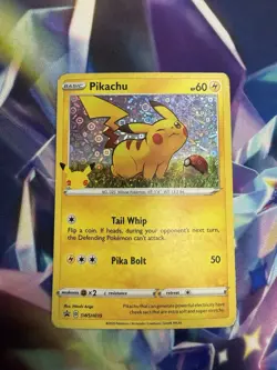 Cereal Foil Pikachu SWSH039 - Holo - English - General Mills Pokemon Promo 25th - Image 1