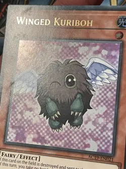 | Yugioh Winged Kuriboh AC19-EN021 1st Ultra Rare Advent Calendar 2019 LP - Image 4