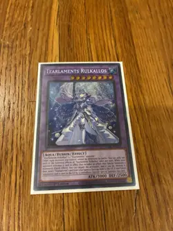 🌟 Yu-Gi-Oh! Tearlaments Rulkallos DABL-EN039 1st Ed Secret Rare 🌟 - Image 1