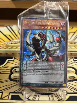 Yugioh Buntaugiger Pendeldrache TN23-DE011 Quarter Century Secret Rare OVP - Image 1