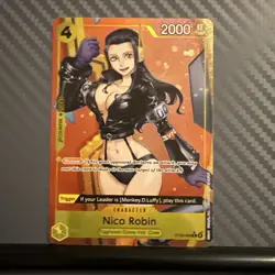 English ST29-009 Nico Robin One Piece TCG Alt Art - Image 1