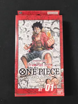One Piece Straw Hat Crew Starter Card Game Deck ST-01 English - Image 1