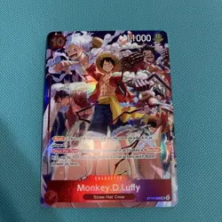 Monkey D. Luffy ST10-006 - One Piece Day Dallas 2025 Promo Card Gear 5 - Image 1