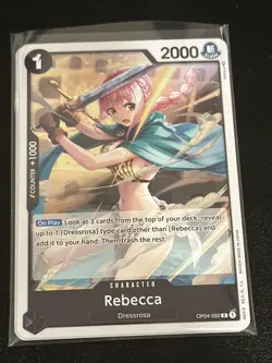 Rebecca - OP04-092 - R Kingdoms of Intrigue One Piece - Image 1