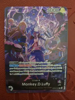 Monkey.D.Luffy (English Version 2nd Anniversary Set) OP09-061 One Piece Promo - Image 1