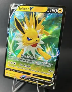 Jolteon V SWSH151 SWSH: Sword & Shield Promo Cards Holo POKEMON TCG [LP] - Image 4