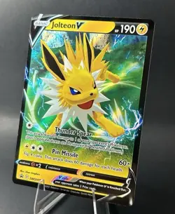 Jolteon V SWSH151 SWSH: Sword & Shield Promo Cards Holo POKEMON TCG [LP] - Image 5