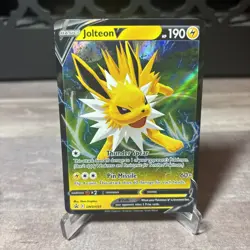 Jolteon V SWSH151 SWSH: Sword & Shield Promo Cards Pokemon Card Holo TCG - Image 1