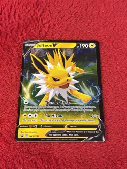 Jolteon V SWSH151 SWSH: Sword & Shield Promo Cards Holo Nm- - Image 4