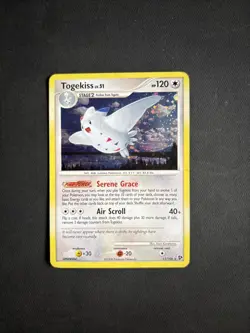 Pokemon TCG Togekiss Great Encounters 11/106 Holo Rare - LP/MP - Image 1
