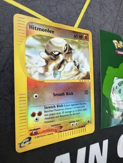 Pokemon Card Hitmonlee 81/165 Reverse Holo 2002 Expedition Base Set 288💎NM💎 - Image 2