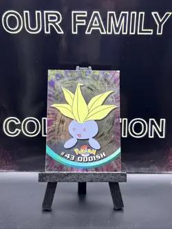Oddish Holo Foil #43 - Blue Logo Series 1 - Topps Pokemon Card - 2000 - NM - Image 1