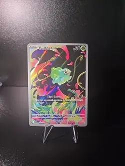 Pokemon Bulbasaur Holo Card Mega Evolution 133/132 ME01 - Image 1