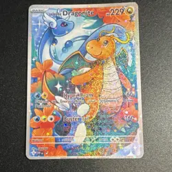 Custom TCG Fan Art Card Dragonite - Image 1