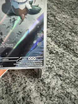 Pokemon TCG Mega Evolution Snover Illustration Card 140/132 M/Nm Condition - Image 4