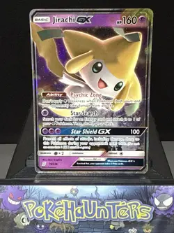 Pokemon Card Jirachi GX 79/236 Unified Minds Full Art Ultra Rare Near Mint - Image 1