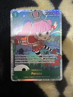 One Piece Card Game Perona OP12-034 SR Legacy of the Master- NM - Image 1
