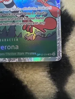 One Piece Card Game Perona OP12-034 SR Legacy of the Master- NM - Image 4