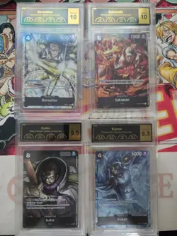 One piece cards english, Graded Navy Admirals - Image 2
