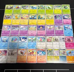 Japanese Saya tsuruta pokemon cards full illustration Set of 42 - Image 1