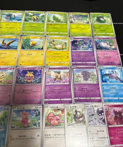 Japanese Saya tsuruta pokemon cards full illustration Set of 42 - Image 3