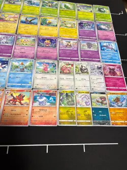 Japanese Saya tsuruta pokemon cards full illustration Set of 42 - Image 5