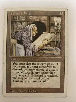 MTG MP Library of Leng Revised 3rd Edition Free - Image 1