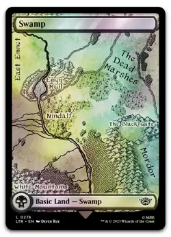 Swamp (0276) #276 (Foil) (NM) Lord of the Rings LTR Magic MTG - Image 1