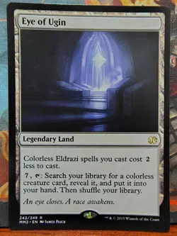 1 x Eye of Ugin - Modern Masters 2015 - Lightly Played - MTG - Image 1