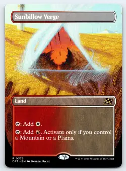 MTG - Aetherdrieft - Sunbillow Verge (Borderless) #373 -d797 - Image 1