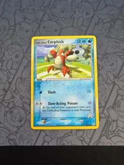 Pokemon: Team Aqua's Corphish #51/95 EX Team Magma vs Team Aqua 2004 - NM - I209 - Image 1