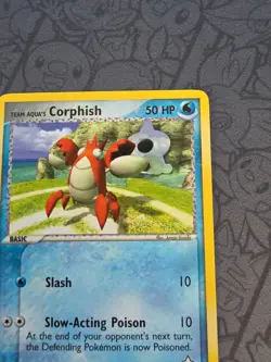 Pokemon: Team Aqua's Corphish #51/95 EX Team Magma vs Team Aqua 2004 - NM - I209 - Image 5