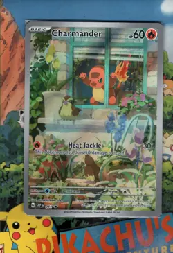 Pokemon TCG Charmander SVP044 Promo Illustration Rare Sealed NM/M - Image 1